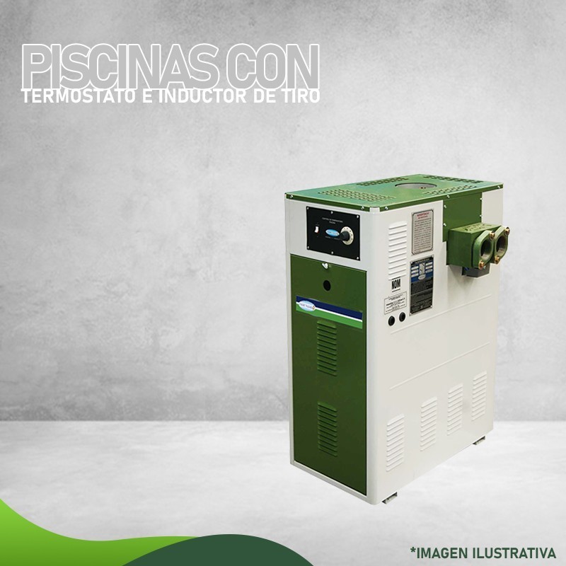 LL 400-C EI-T AB - Calentadores de Agua Para Piscina  - Masstercal - CON INDUCTOR DE TIRO