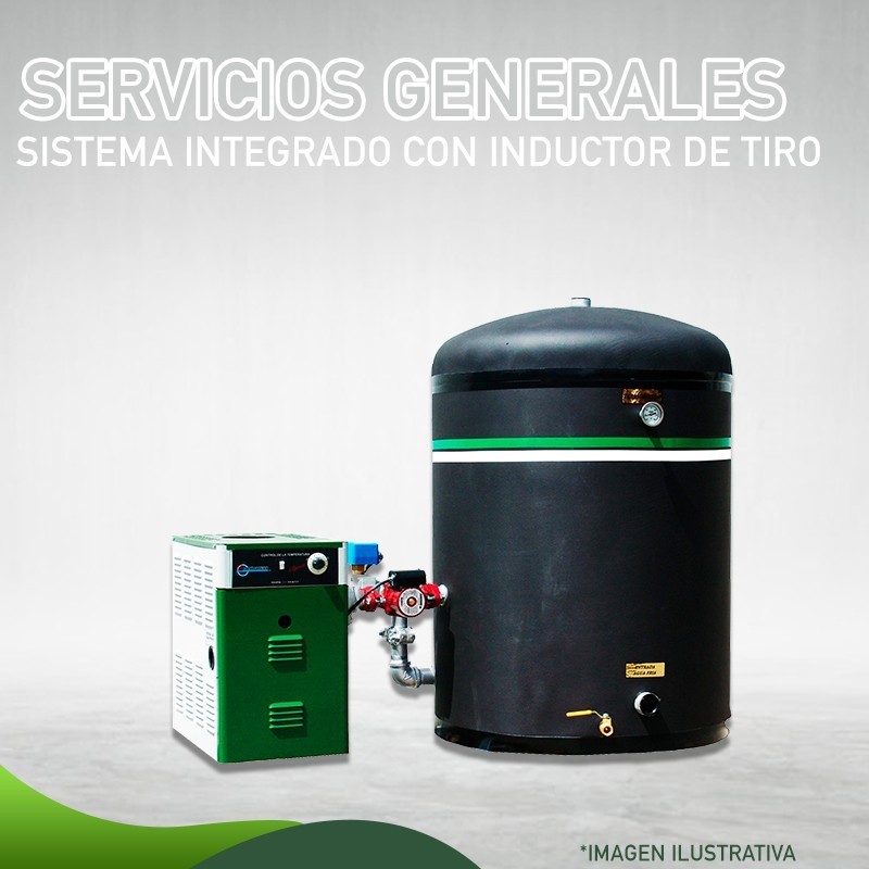 LLC 300/1200 LTS - Calentadores de Agua Para Servicios Generales - Acuacal - INDUCTOR DE TIRO