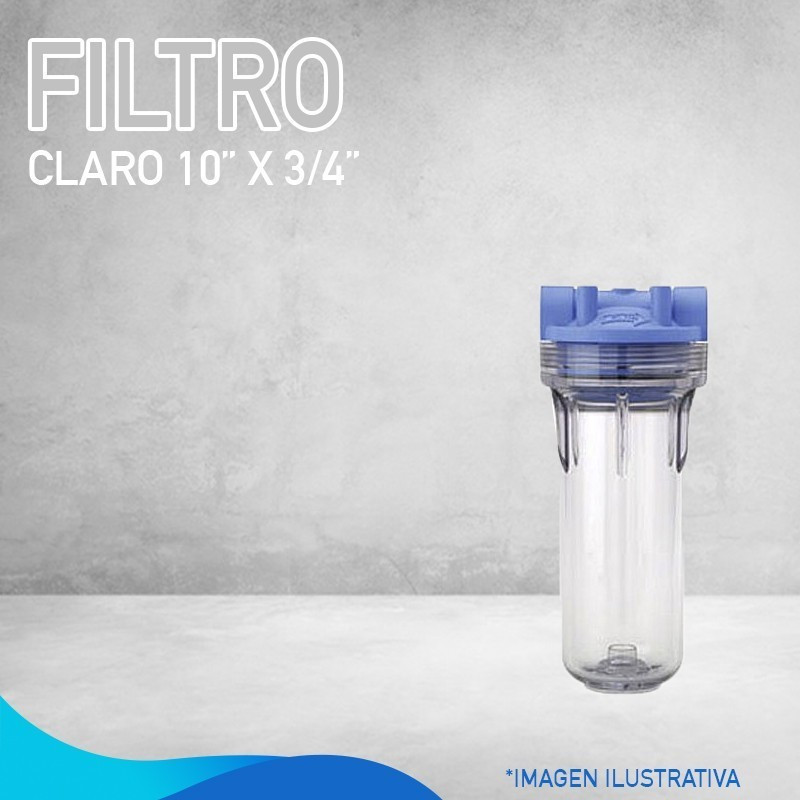 81810-02, FILTRO CLARO DE 10” x ¾”