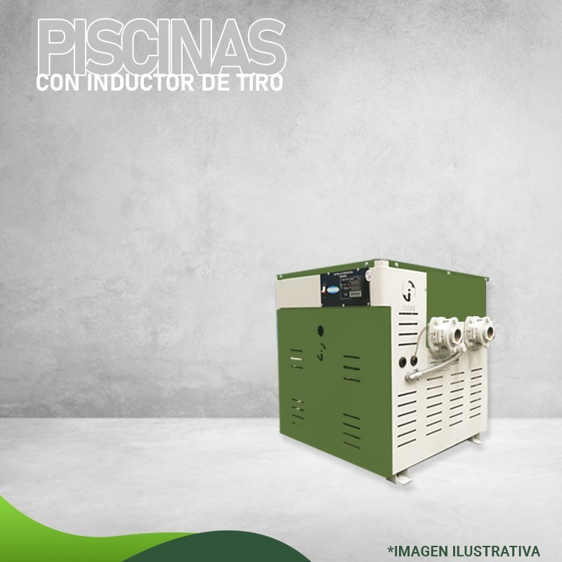 MMA-100  - Calentadores de Piscina - Masstercal - CON INDUCTOR DE TIRO